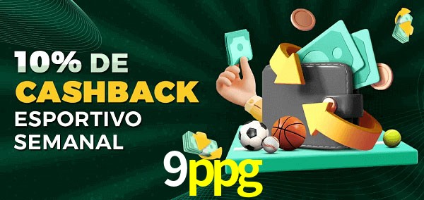 10% de bônus de cashback na 9ppg
